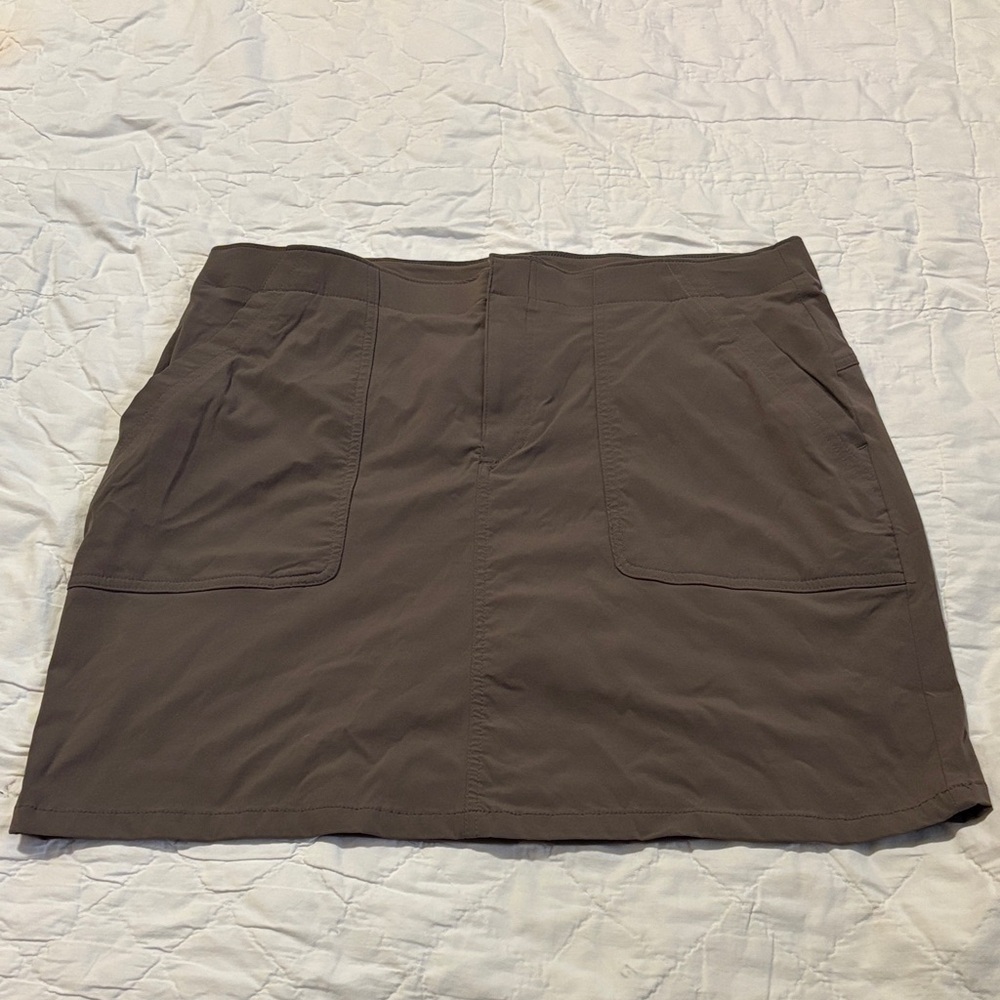 Eddie Bauer Brown Skirt
